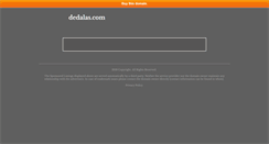 Desktop Screenshot of dedalas.com